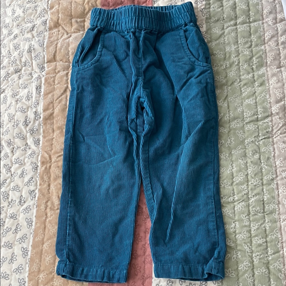 Serendipity Organics Blue Corduroy Pants